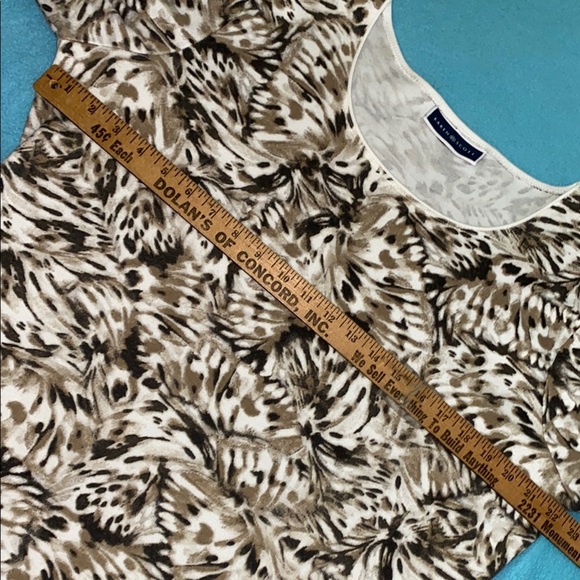 KAREN SCOTT sweater 3/4 sleeves scoop neck soft cotton cozy fuzzy NEW size XL - Picture 5 of 7